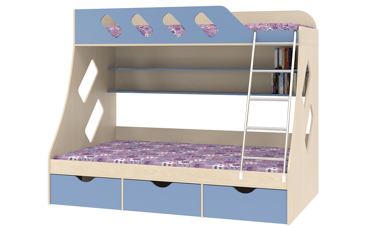 детская кровать Формула Мебели Дельта-20.01 1 Формула Мебели Дельта-20.01
